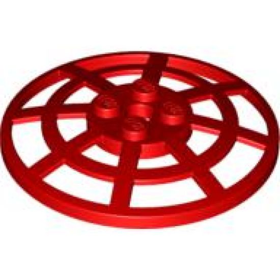 Dish 6 x 6 Inverted (Radar) Webbed - Type 2 (underside attachment positions at 90 degrees)