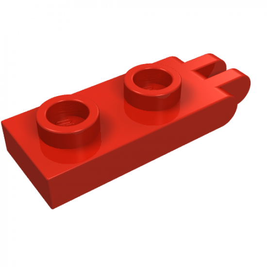 Hinge Plate 1 x 2 with 2 Fingers - Hollow Studs