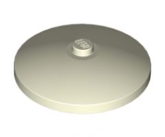 Dish 4 x 4 Inverted (Radar) with Solid Stud