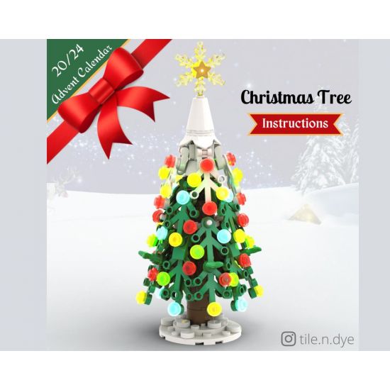 Christmas Tree - LEGO CHRISTMAS MOC FREE INSTRUCTIONS