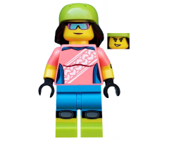 Mountain Biker, Series 19 (Minifigure Only without Stand and Accessories)
