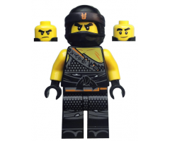 Cole - Hunted, Orange Asian Symbol on Bandana
