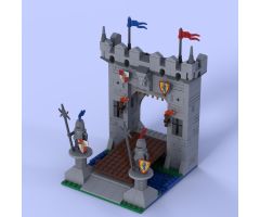 Castle Inspired Dimensions Gateway portal MOC