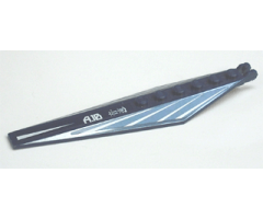Hinge Plate 3 x 12 with Angled Side Extensions and Tapered Ends with 'A.10', White Lines and Asian Characters Pattern (Stickers) - Set 8103