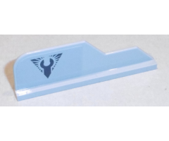 Tail 8 x 1 with Stepped Fin with StarScavenger Logo Pattern Model Right Side (Sticker) - Set 75147