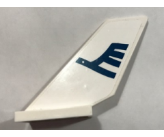 Tail Shuttle with Dark Blue Airline Bird Pattern on Both Sides (Stickers) - Set 7696