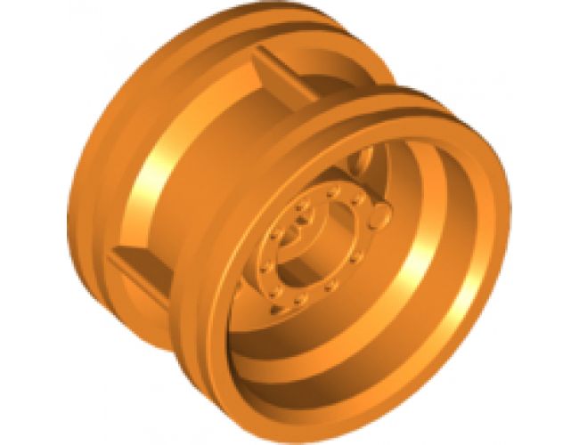 Wheel 30.4mm D. x 20mm with No Pin Holes and Reinforced Rim