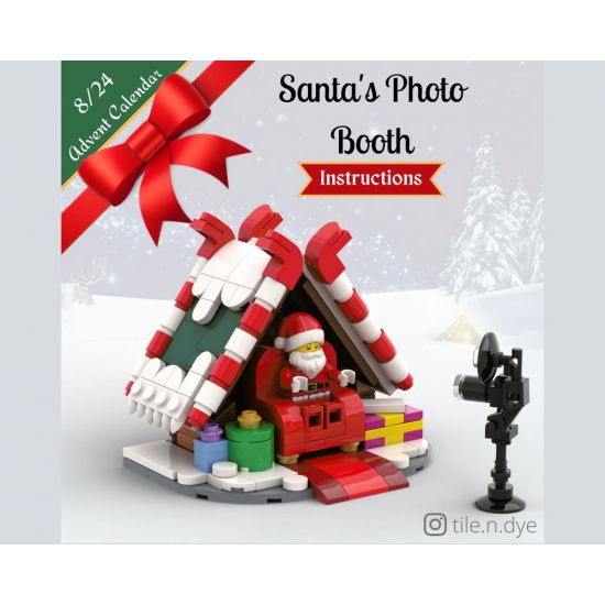 Santa's Photo Booth - LEGO CHRISTMAS MOC