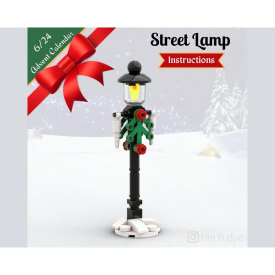 Street Lamp - LEGO CHRISTMAS MOC