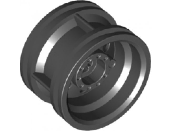 Wheel 30.4mm D. x 20mm with No Pin Holes and Reinforced Rim