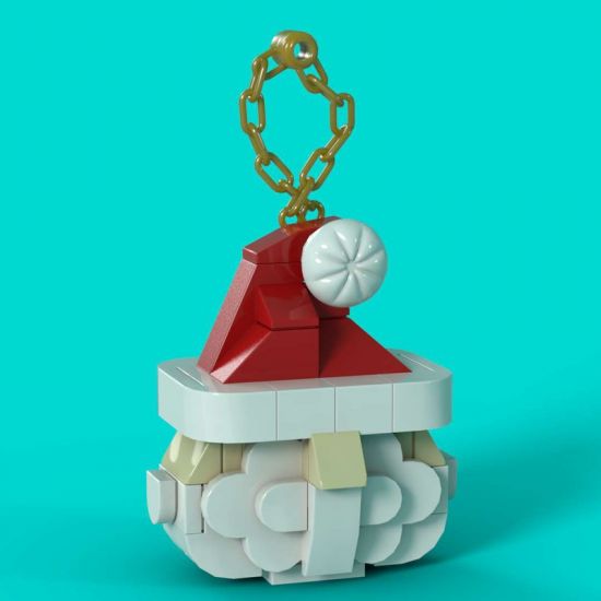 Santa Ornament