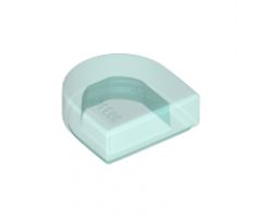Tile, Round 1 x 1 Half Circle Extended (Stadium)