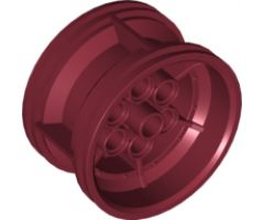 Wheel 43.2mm D. x 26mm Technic Racing Small, 6 Pin Holes