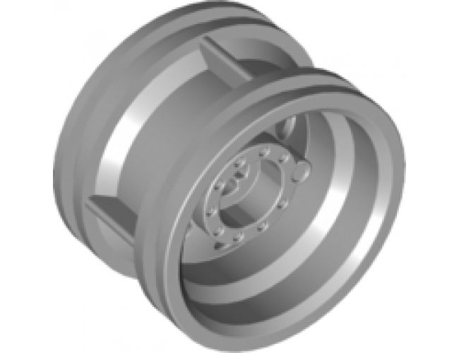 Wheel 30.4mm D. x 20mm with No Pin Holes and Reinforced Rim