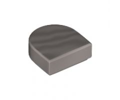 Tile, Round 1 x 1 Half Circle Extended (Stadium)