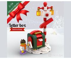 Christmas Letter Box - LEGO CHRISTMAS MOC INSTRUCTIONS