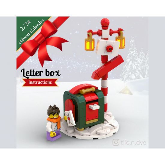 Christmas Letter Box - LEGO CHRISTMAS MOC INSTRUCTIONS