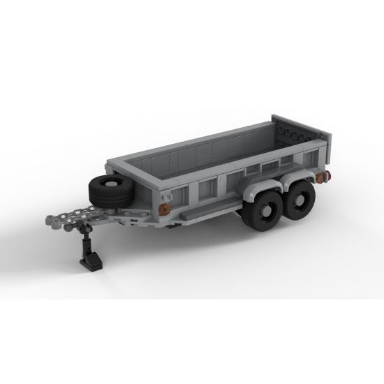 Large Utility Trailer - Monster Truck scale