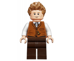 Newt Scamander, Dark Orange Vest
