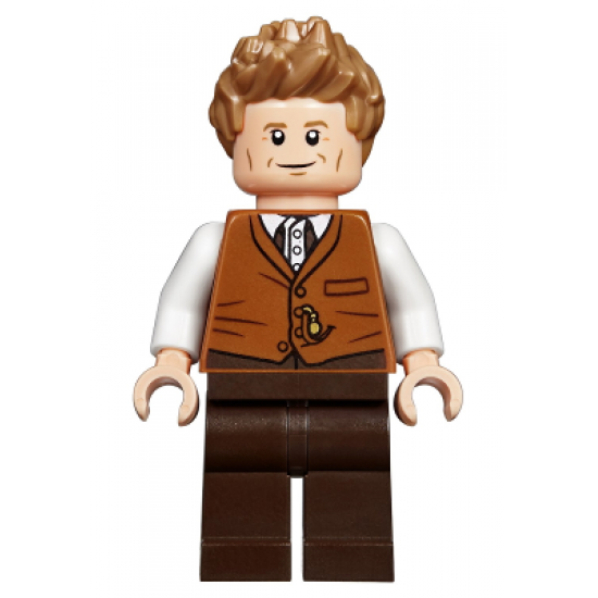 Newt Scamander, Dark Orange Vest