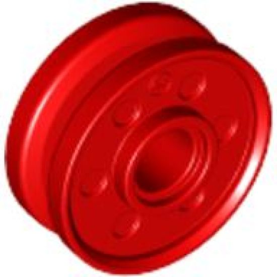 Wheel 18mm D. x 8mm with Fake Bolts and Shallow Spokes