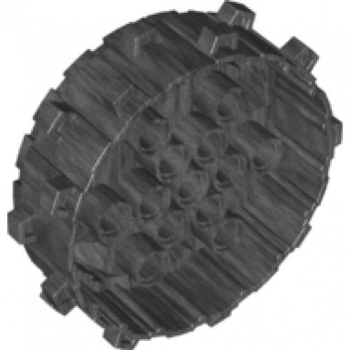 Wheel Hard Plastic with Small Cleats