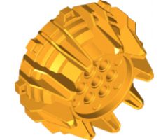 Wheel Hard Plastic with Small Cleats and Flanges