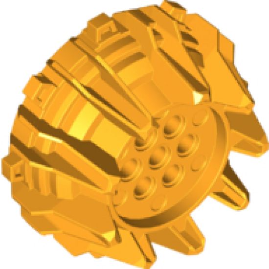 Wheel Hard Plastic with Small Cleats and Flanges