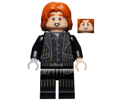 Peter Pettigrew, Black Suit, Light Bluish Gray Right Hand