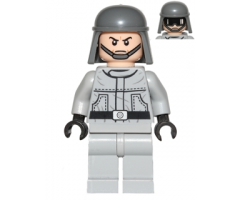 Imperial AT-ST Pilot / Driver (Plain Helmet, Dual Sided Head)