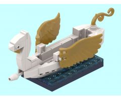 Small Elvish Swan Boat