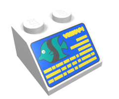 Slope 45 2 x 2 with Divers Computer Pattern