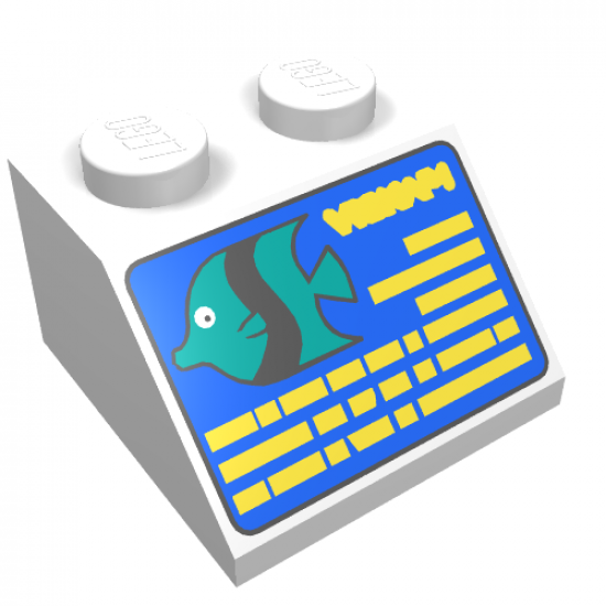 Slope 45 2 x 2 with Divers Computer Pattern