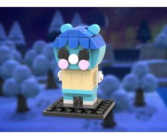 Bluebear Brickheadz (From Animal Crossing)