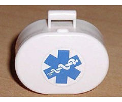 Scala Utensil Oval Case with EMT Star of Life Pattern (Sticker) - Sets 5875 / 5876