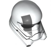 Minifigure, Headgear Helmet SW Walker Driver Ep. 8 with Light Bluish Gray Stripe on the Right Side Pattern