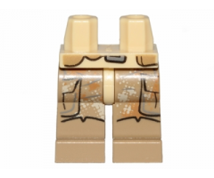 Hips and Dark Tan Legs with SW Pockets, Camouflage and Boots Pattern
