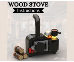 WOOD STOVE - LEGO MOC