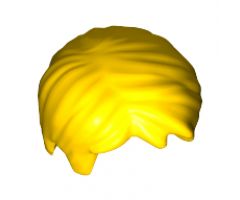 Minifigure, Hair Short Tousled with Side Part