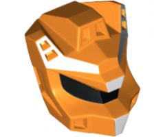 Minifigure, Head, Modified Galaxy Squad Robot with Black Visor and White Forehead Pattern