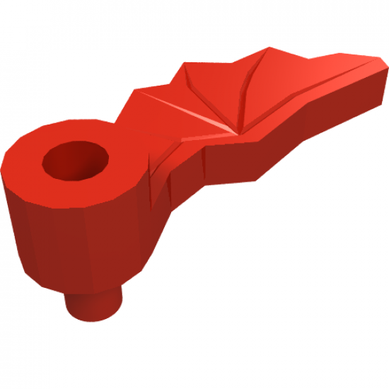 Minifigure, Headgear Accessory Plume Dragon Wing Right