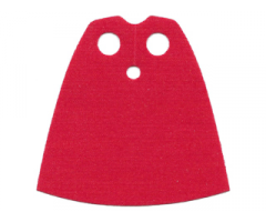 Minifigure, Body Wear Cape Cloth, Standard - Traditional Starched Fabric - Height 4 cm (22231)