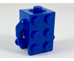 Torso, 2 x 3 Brick Costume / Blue Arms / Blue Hands