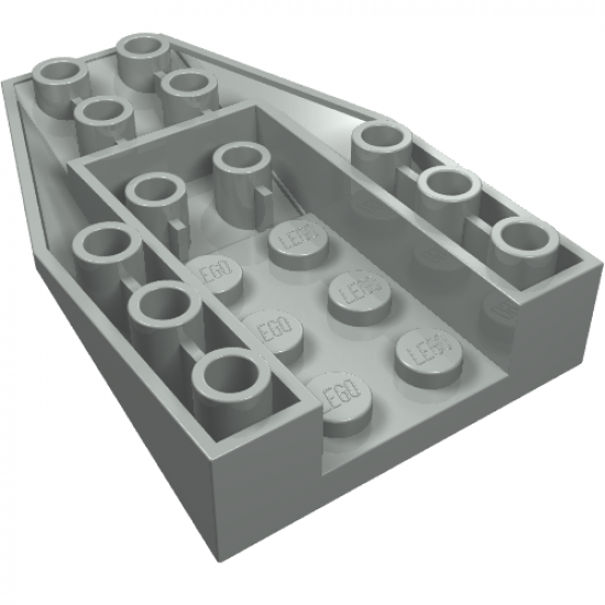 Wedge 6 x 4 Triple Inverted with Connections between 2 Studs