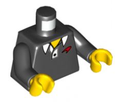 Torso Speed Champions with McLaren Logo Polo Shirt Pattern / Black Arms / Yellow Hands