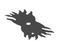 Minifigure, Body Wear Cape Cloth, Dementor Style Tattered