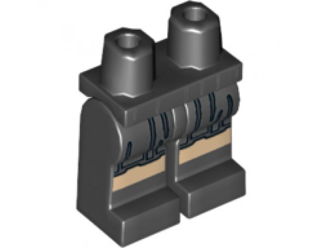 Hips and Legs with Skirt, Boots and Nougat Knees Pattern (Scarlet Witch)