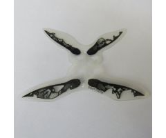 Minifigure, Body Wear Wings with SW Geonosian Zombie Pattern