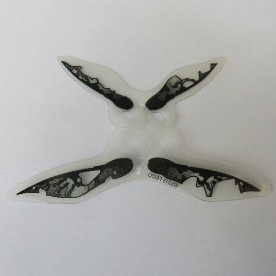 Minifigure, Body Wear Wings with SW Geonosian Zombie Pattern