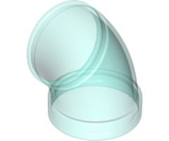 Cylinder Tube, Curved 45 Degrees